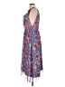 RACHEL Rachel Roy 100% Polyester Print Blue Casual Dress Size L - photo 5
