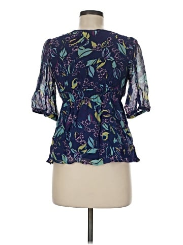 Yumi Kim Short Sleeve Silk Top (view 2)