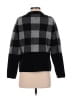 Evolution by Cyrus Checkered-gingham Black Turtleneck Sweater Size M - photo 2