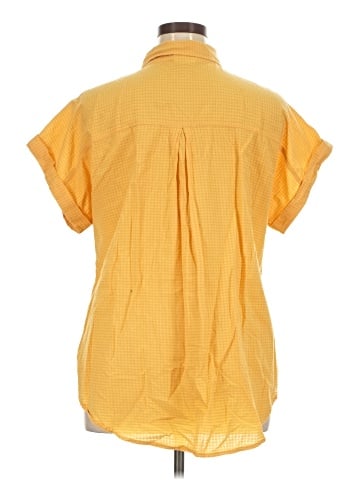 a.n.a. A New Approach Short Sleeve Button-Down Shirt (view 2)