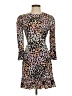 Veronica Beard Animal Print Brown Cocktail Dress Size 0 - photo 1