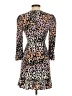 Veronica Beard Animal Print Brown Cocktail Dress Size 0 - photo 2