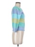 Abercrombie & Fitch 100% Cotton Color Block Blue Pullover Sweater Size M - photo 4