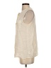 Theory 100% Silk Ivory Sleeveless Silk Top Size S - photo 5