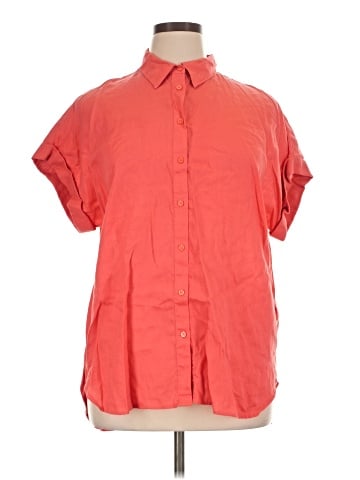 Lauren by Ralph Lauren Short Sleeve Button-Down Shirt (view 1)