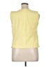 Assorted Brands 100% Polyester Yellow Sleeveless Blouse Size 16 - photo 2