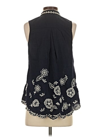 Moulinette Soeurs Sleeveless Button-Down Shirt (view 2)
