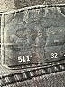 Levi's Black Jeans Size 32 waist - photo 8