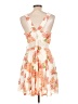 City Triangles Floral Ivory Cocktail Dress Size XL - photo 2