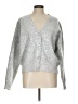 Guess Metallic Silver Cardigan Size L - photo 1