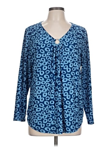Ruby Rd. Long Sleeve Blouse (view 1)