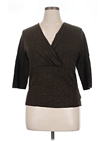 Jones New York Signature 3/4 Sleeve Blouse (view 1)