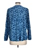 Ruby Rd. Blue Long Sleeve Blouse Size L - photo 2