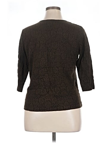 Jones New York Signature 3/4 Sleeve Blouse (view 2)