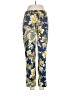 Banana Republic 100% Polyester Paisley Blue Casual Pants Size 0 - photo 1