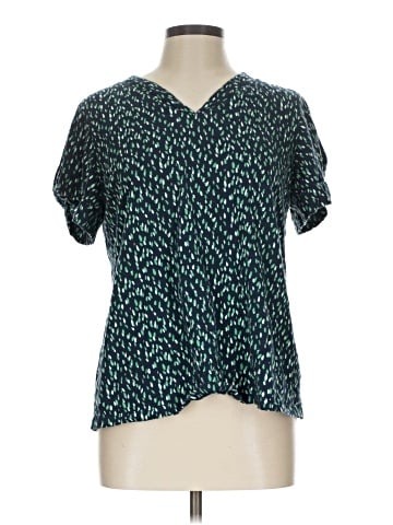 Liz Claiborne Short Sleeve Blouse (view 1)