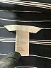 H&M 100% Polyester Stripes Black Long Sleeve Blouse Size 6 - photo 7