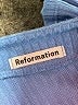 Reformation Blue Long Sleeve Top Size XS (estimated) - photo 7
