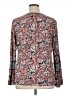 dalia Gray Long Sleeve Blouse Size 1X - photo 2