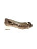 Jimmy Choo Animal Print Gold Tan Heels Size EU 38 - photo 1