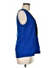 Robbi & Nikki 100% Polyester Blue Sleeveless Blouse Size M - photo 4