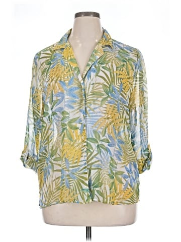 Cathy Daniels 3/4 Sleeve Blouse (view 1)