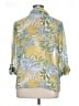 Cathy Daniels 100% Polyester Tropical Yellow 3/4 Sleeve Blouse Size XL - photo 2