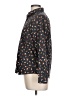Lands' End Floral Black Long Sleeve Blouse Size 10 (petite) - photo 5
