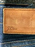 J.Crew Chevron-herringbone Blue Jeans Size 25 waist - photo 7