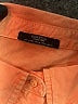 Parfois Color Block Orange 3/4 Sleeve Button-Down Shirt Size M - photo 7