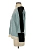 Central Park West Color Block Teal Pullover Sweater Size S - photo 5