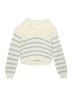 Cat & Jack Stripes Ivory Pullover Sweater Size S (kids) - photo 1
