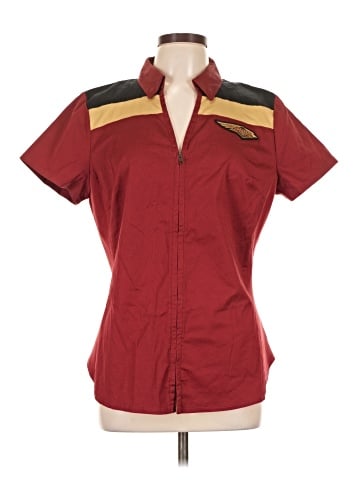 Harley Davidson Short Sleeve Blouse (view 1)