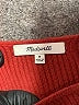 Madewell Red Sleeveless Top Size M - photo 7
