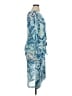 Tommy Hilfiger Print Blue Cocktail Dress Size 16 - photo 4