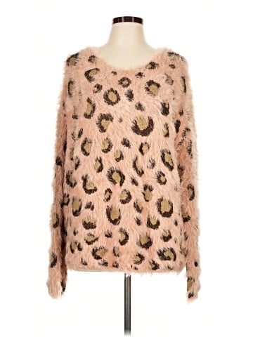 Hem & Thread Pullover Sweater (view 1)