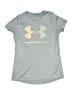 Under Armour 100% Polyester Gray Active T-Shirt Size L (youth) - photo 1