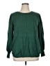 Crown & Ivy Green Pullover Sweater Size 1X - photo 1