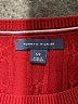 Tommy Hilfiger 100% Cotton Red Pullover Sweater Size S - photo 7