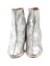 Steve Madden Silver Ankle Boots Size 11 - photo 2