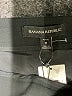 Banana Republic Solid Black Gold Wool Skirt Size 8 Petite - photo 4