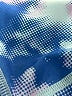 Zella Tie-dye Blue Casual Pants Size 7 - 8 - photo 4