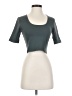 Paragon Gray Short Sleeve Top Size S - photo 1