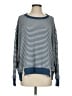 American Eagle Outfitters Stripes Blue Pullover Sweater Size XS - photo 1