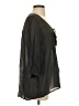 MONORENO Gray 3/4 Sleeve Blouse Size S - photo 4