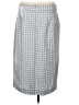 Ann Taylor Checkered-gingham Gray Casual Skirt Size 4 - photo 2