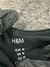H&M Solid Black Cocktail Dress Size M - photo 4