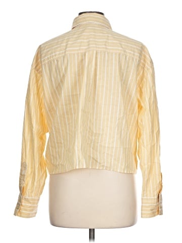 Banana Republic Factory Store Long Sleeve Button-Down Shirt (view 2)