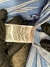Old Navy 100% Cotton Stripes Blue 3/4 Sleeve Button-Down Shirt Size L - photo 8