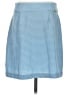 ExOfficio Checkered-gingham Blue Casual Skirt Size 8 - photo 2